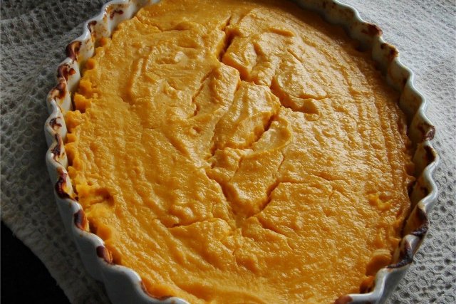 Foto de la receta de tarta con calabaza Receta de tarta con calabaza