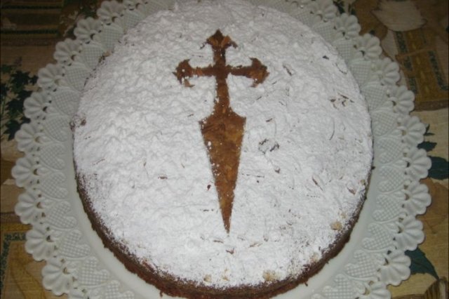 Foto de la receta de tarta de almendra Receta de tarta de almendra