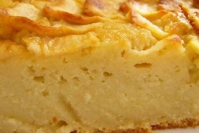 Foto de la receta de tarta de manzana exprés Receta de tarta de manzana exprés