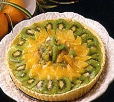 Foto de la receta de tarta de naranjas y kiwis Receta de tarta de naranjas y kiwis