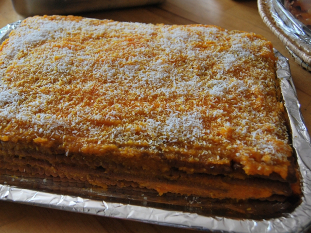 Foto de la receta de tarta de zanahorías Receta de tarta de zanahorías