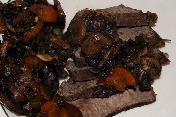 Foto de la receta de ternera con verduras Receta de ternera con verduras