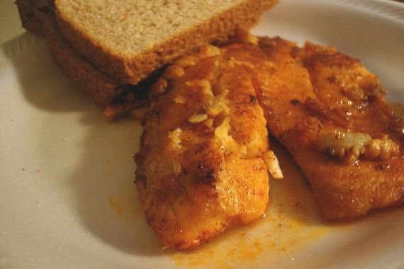 Foto de la receta de tilapia en salsa Receta de tilapia en salsa