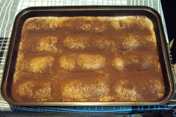 Foto de la receta de tiramisú con mascarpone Receta de tiramisú con mascarpone