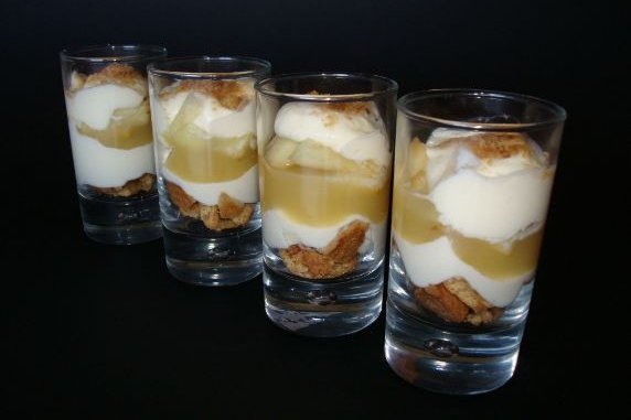 Foto de la receta de tiramisú de manzana Receta de tiramisú de manzana