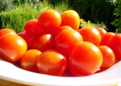 Foto de la receta de tomates caramelizados Receta de tomates caramelizados