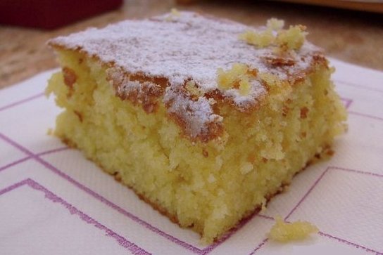 Foto de la receta de torta blanca de naranja Receta de torta blanca de naranja