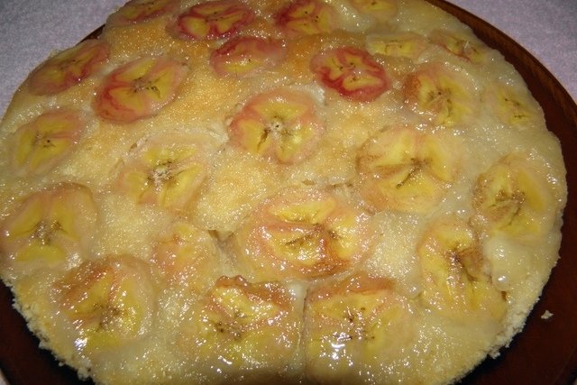 Foto de la receta de torta de plátano Receta de torta de plátano