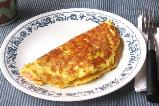 Foto de la receta de tortilla de atún Receta de tortilla de atún