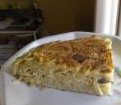 Foto de la receta de tortilla de espaguettis Receta de tortilla de espaguettis