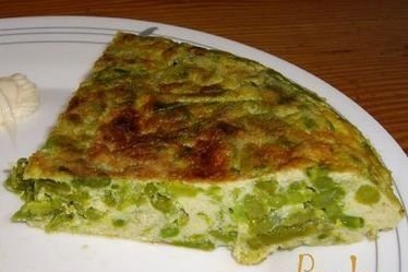 Foto de la receta de tortilla de espárragos Receta de tortilla de espárragos