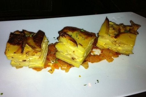 Foto de la receta de tortilla de manzanas Receta de tortilla de manzanas