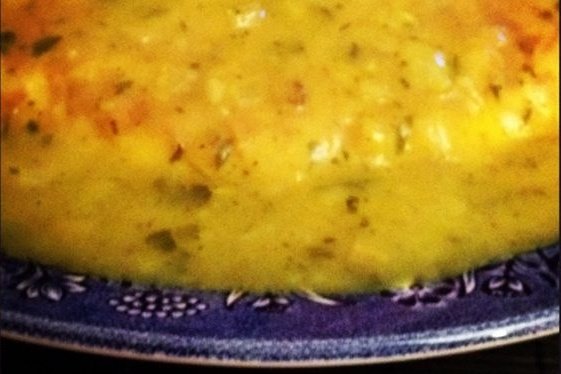 Foto de la receta de tortilla de patata en salsa Receta de tortilla de patata en salsa