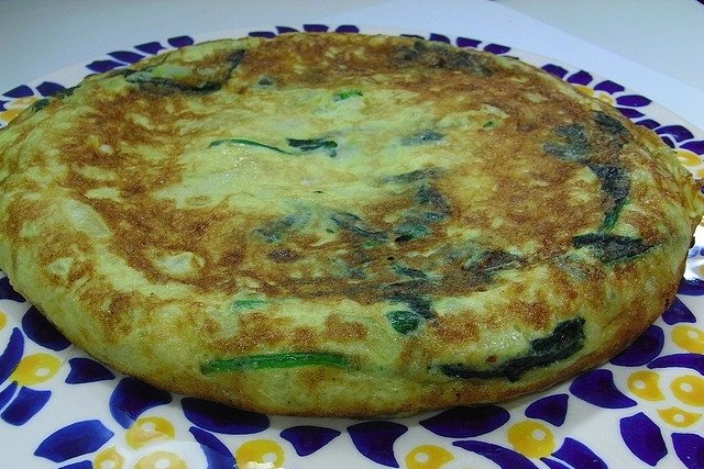 Foto de la receta de tortilla sacromonte Receta de tortilla sacromonte