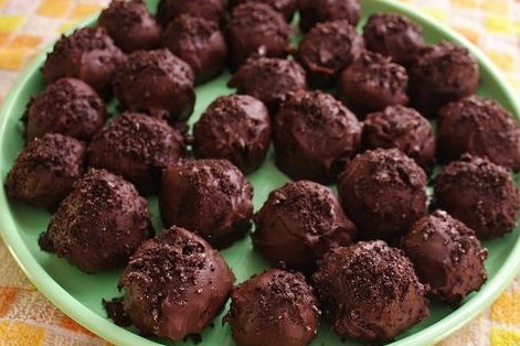Foto de la receta de trufas de oreo Receta de trufas de oreo