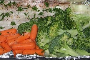 Foto de la receta de verduras en papillote Receta de verduras en papillote