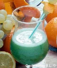 Foto de la receta de zumo de uvas con miel Receta de zumo de uvas con miel