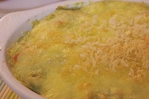 Receta de aguacate gratinado