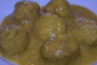 Receta de albóndigas con almendras