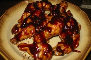 Receta de alitas de pollo bbq