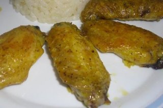 Receta de alitas de pollo con salsa de naranja y miel