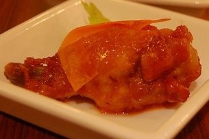 Receta de alitas de pollo en salsa de naranja