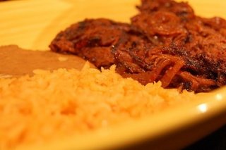 Receta de arroz amarillo con carrillada de cerdo