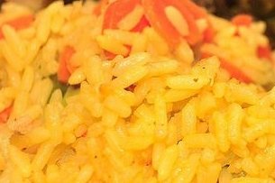Receta de arroz cocido con zanahorias