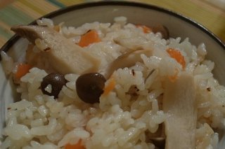 Receta de arroz con aceitunas y setas