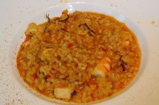 Receta de arroz con cigalas y pulpo