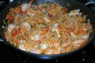 Receta de arroz con mariscos