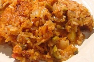 Receta de arroz con pollo amarillo