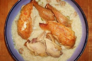 Receta de arroz con pollo y champiñones