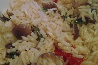 Receta de arroz con setas