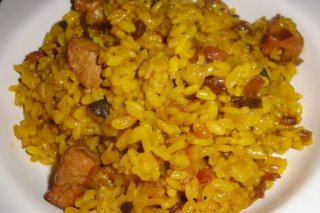 Receta de arroz con solomillo