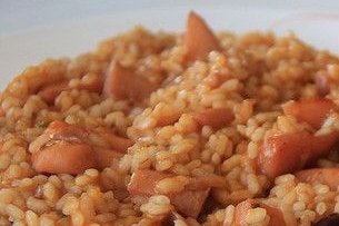 Receta de arroz con tomate y calamares