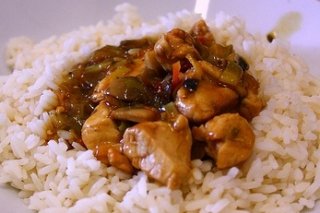 Receta de arroz con verduras y pavo