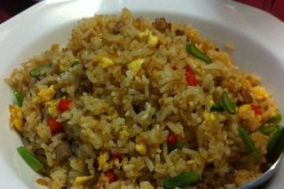 Receta de arroz frito vegetariano