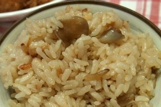 Receta de arroz salteado con setas
