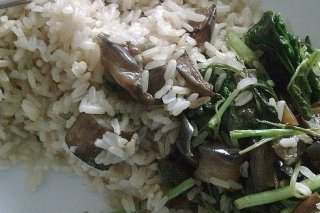 Receta de arroz vegano