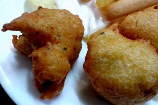 Receta de bacalao en tempura