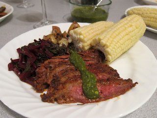 Receta de bistec ranchero en salsa verde