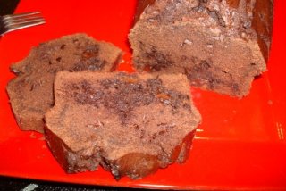 Receta de bizcocho de chocolate con pepitas