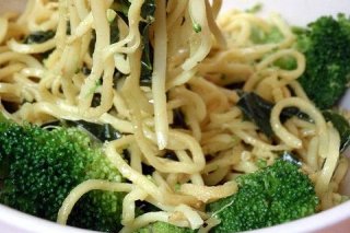 Receta de brócoli con espaguetis