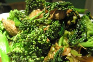 Receta de brócoli con salsa de soja