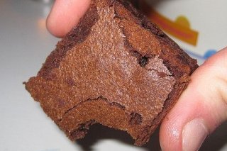Receta de brownie en microondas
