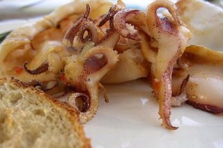 Receta de calamares chinos
