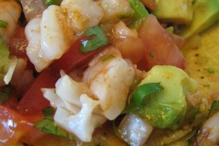 Receta de camarones al chipotle