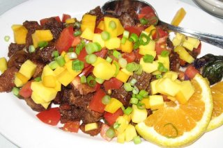 Receta de cerdo con mango