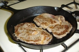 Receta de chuletas de cerdo a la plancha